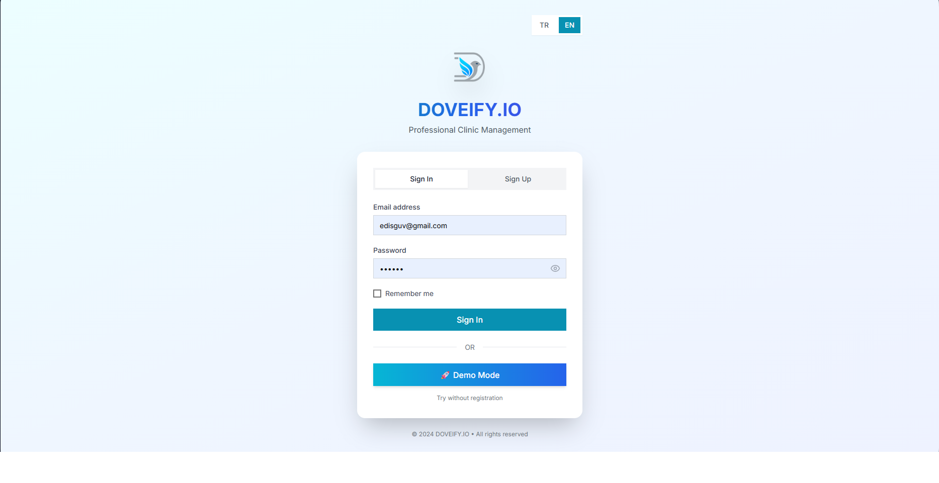 Patient records feature